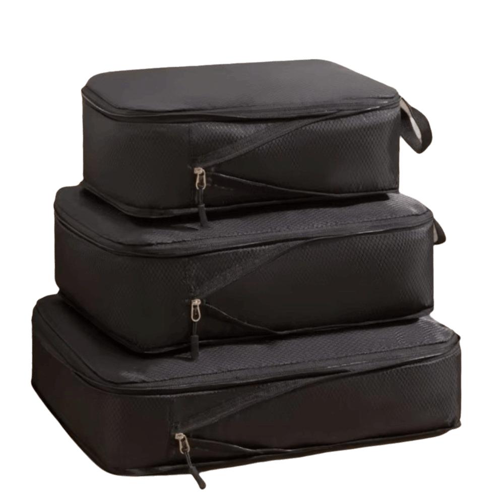 3 pcs/set Compressible Travel Compression Packing Cubes Multifunction Travel Storage Bag Travel