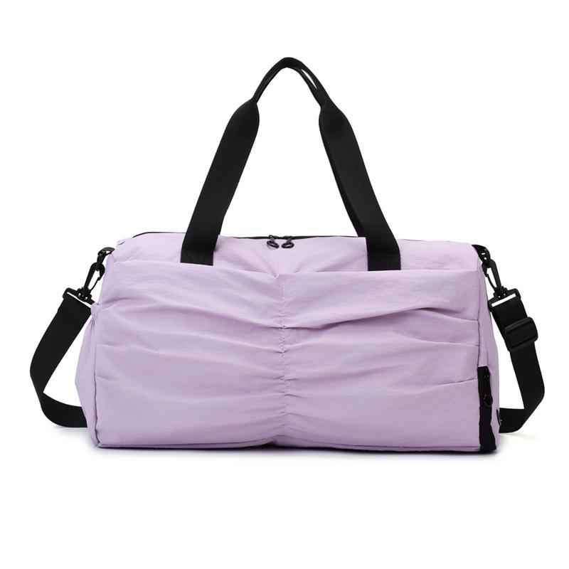 Dry and wet separation travel bag sports messenger fashion fitness bag large capacity yoga bag short trip handbag
