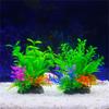 5PCS Life Like Plant Fishtanks Decoration Artificial Water Plant with Base for Office Commercial Use Aquariums Landscape