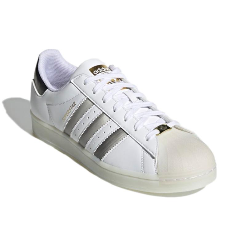 adidas Superstar 'White Gold Metallic' Sneakers H00233