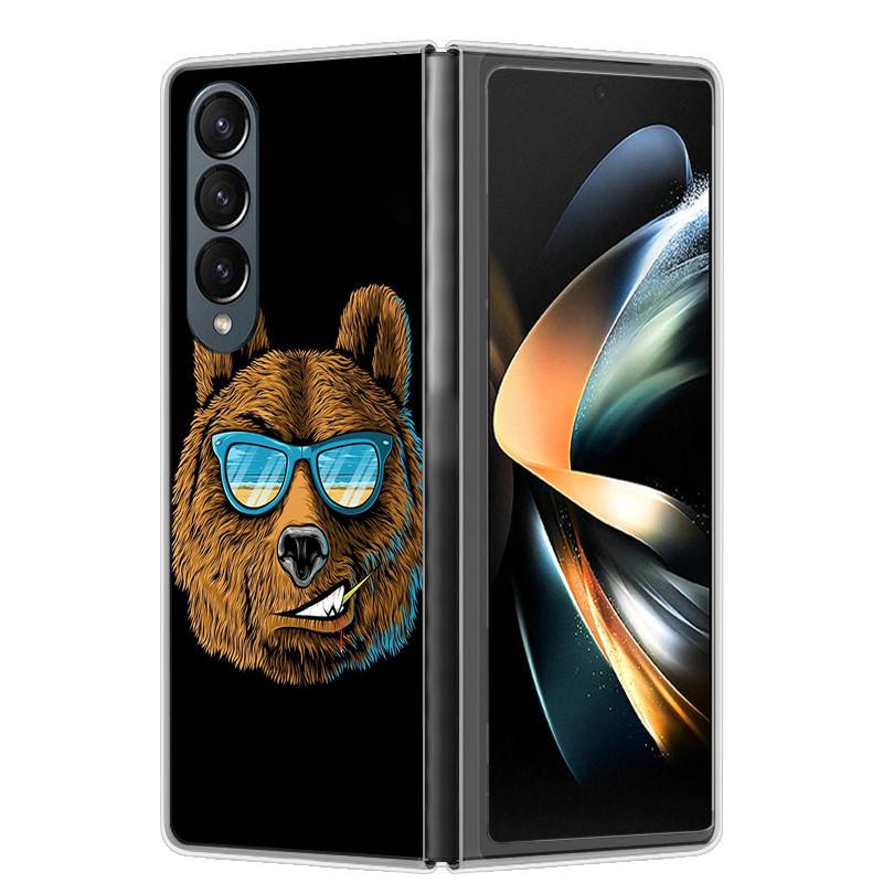 For Samsung Galaxy Z Fold6 Fold5 Z Fold 2 3 4 5 6 Fold5 Phone Case Astronaut Silicone Back Cover For Galaxy Z FOLD 6Funda Coque