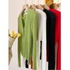 French v-neck knitted cardigan with women's summer thin coat gentle wind short thin retro loose top