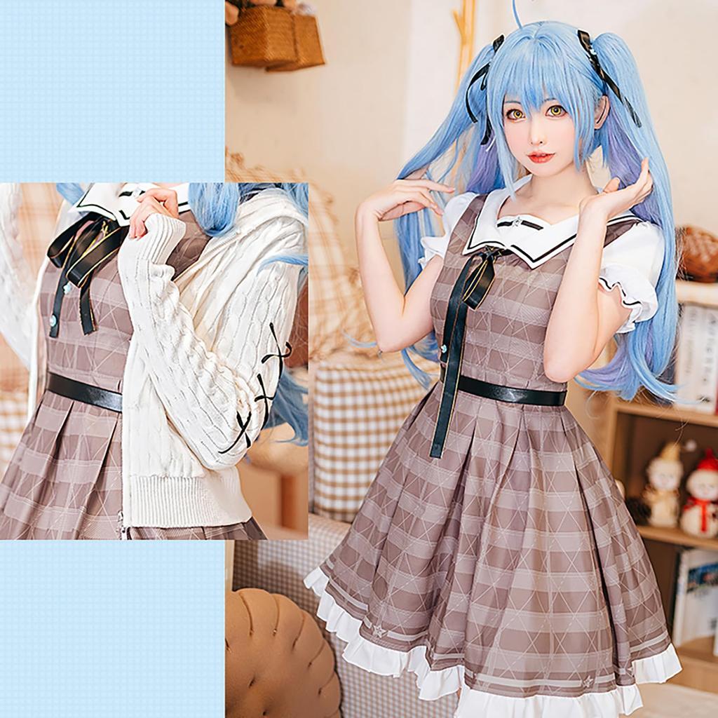 Hololive Yukihana Lamy Cosplay One Piece Halloween Check [milky time]