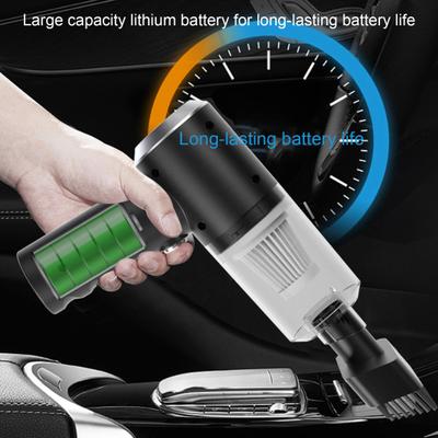 1 Set Vacuum Portable Cleaner Wireless Rechargeable 120W Universal Type-C Interface Handheld Car