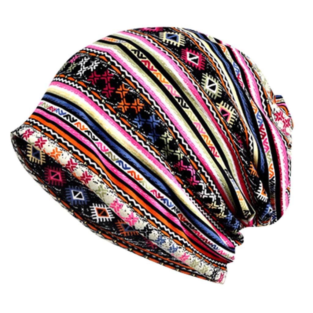 Women Boho  Hat Outdoor Windproof For Both Head And Neck Warmer Snow Hat