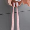 Automatic Toothpaste Dispenser Wall Mounted Stand Lazy Toothbrush Holder Toothpaste Squeezers  Home