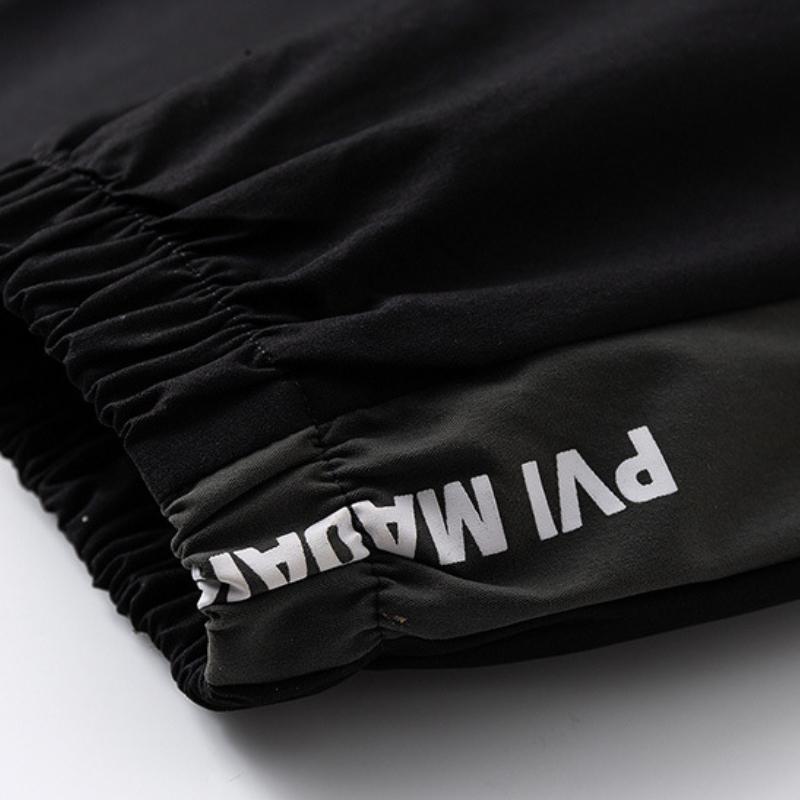 Pantalones cargo de estilo hip hop para hombre, pantalón harén, con múltiples bolsillos y cintas, ropa de calle, informal, deportivo, tallas M a 7XL