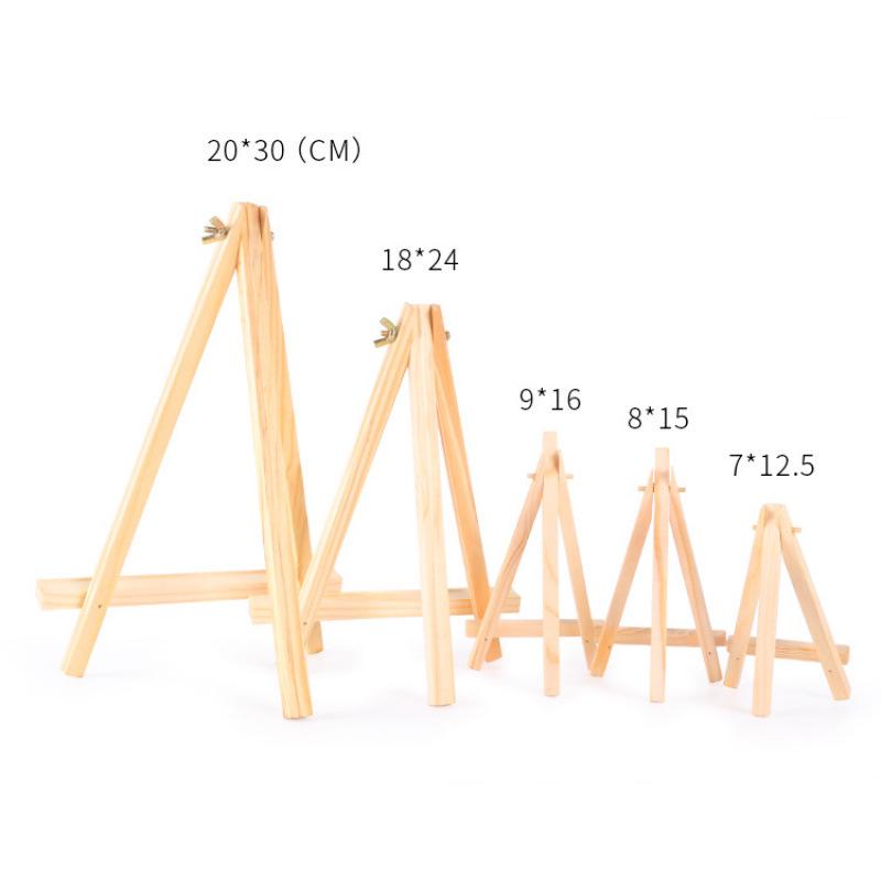 Mini Wooden Easel Desktop Tripod for 15x8 Photo Frames