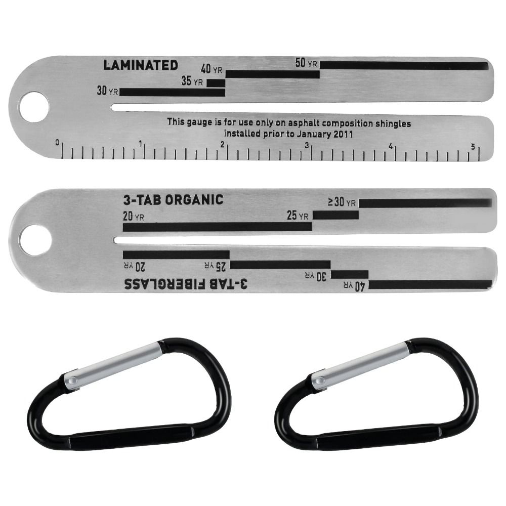 High Hardness Shingle Gauge Stainless Steel Pitch Gauge Tool Roof Measuring Tool Roofing