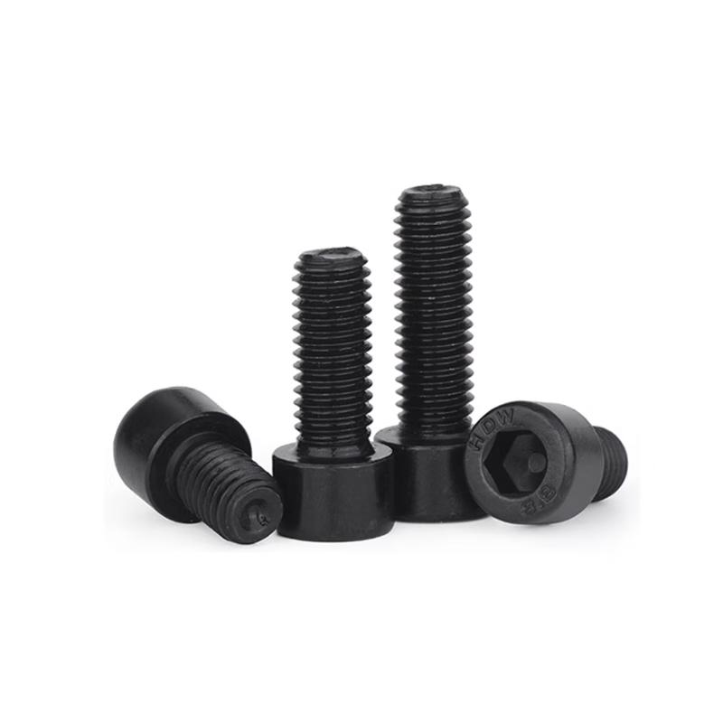 RuiLuo DIN912 12.9 Grade Blackened Full Thread Socket Head Cap Screws