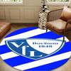 1PC Football Bochum  Round Rug for Livingroom,Bedroom, Palyroom, Chair Rug, Area Rug, Circle Carpet, Large Size Fan Christmas Gift