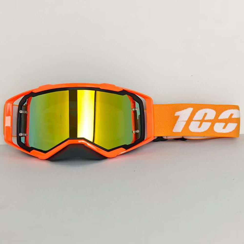 High Quality Motorcycle Goggles Windproof Dustproof Sandproof Ski Sports Glasses for Outdoor Snow Riding & MX Moto