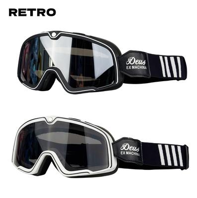 Motocyklové Okuliare Retro Lokomotíva Motokros Jazda Cyklistika Slnečné Okuliare Vetruodolné Proti Piesku Terénne Univerzálne Okuliare
