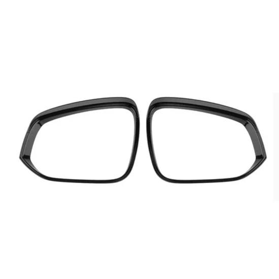 For Toyota Corolla   -2024 Car Rearview Mirror Rain Eyebrow Protector Cover Rainproof Frame ABS Mirror Accessories