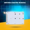 44 Pin Hard Drive Box Parallel Port Not Inclube Hard Disk mSATA SSD Enclosure Black/White Stable Performance