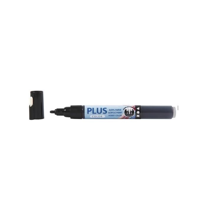 Filzstift - Creativ Company - Schwarz - 1-2 mm - Acryl - Schnelltrocknend