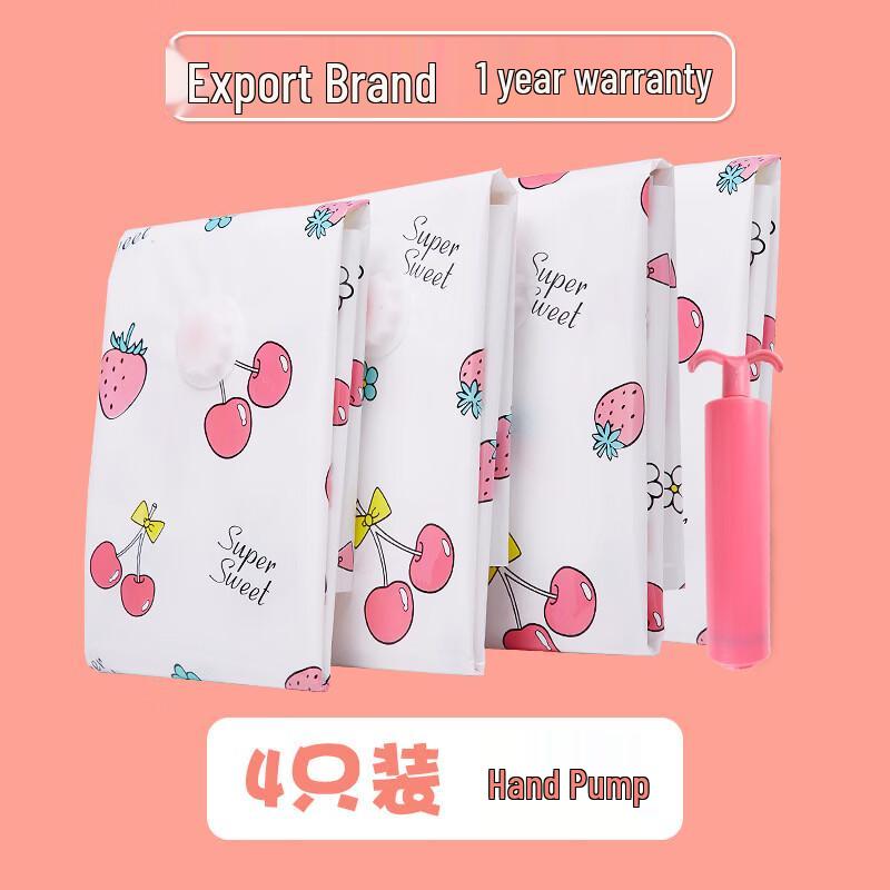 Handun Vacuum Storage Compression Bags (4-Pack)
