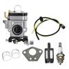 Durable 15mm Carburettor Kit Oil Cup Chainsaw Carb Carburetor Kit for Brushcutter43cc/52cc/49cc