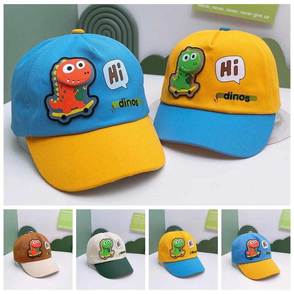 Cotton Kids Baseball Cap Adjustable Size Baby Sun Hat Cartoon Children Baseball Cap  Sun Protection
