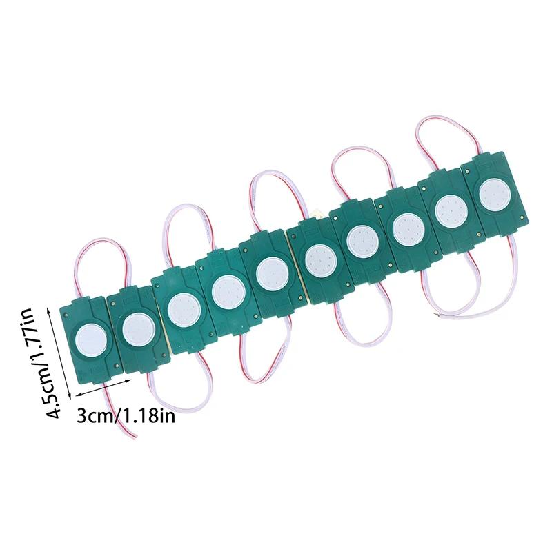 10Pcs IP65 Waterproof For Channel Letters 12V LED Module COB Light Advertisement Design Sign Backlight Shop Banner