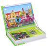 Puzzle Book Magnetic Magnets Puzzle Vehicles Cars Transport 77 pcs.