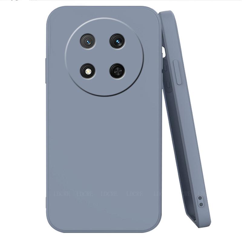 Für Honor X9C Hülle Abdeckung Honor X9C Capas Original Flüssigsilikon Bumper Rückseite Stoßfest TPU Weiche Hülle Huawei Honor X9C Hüllen