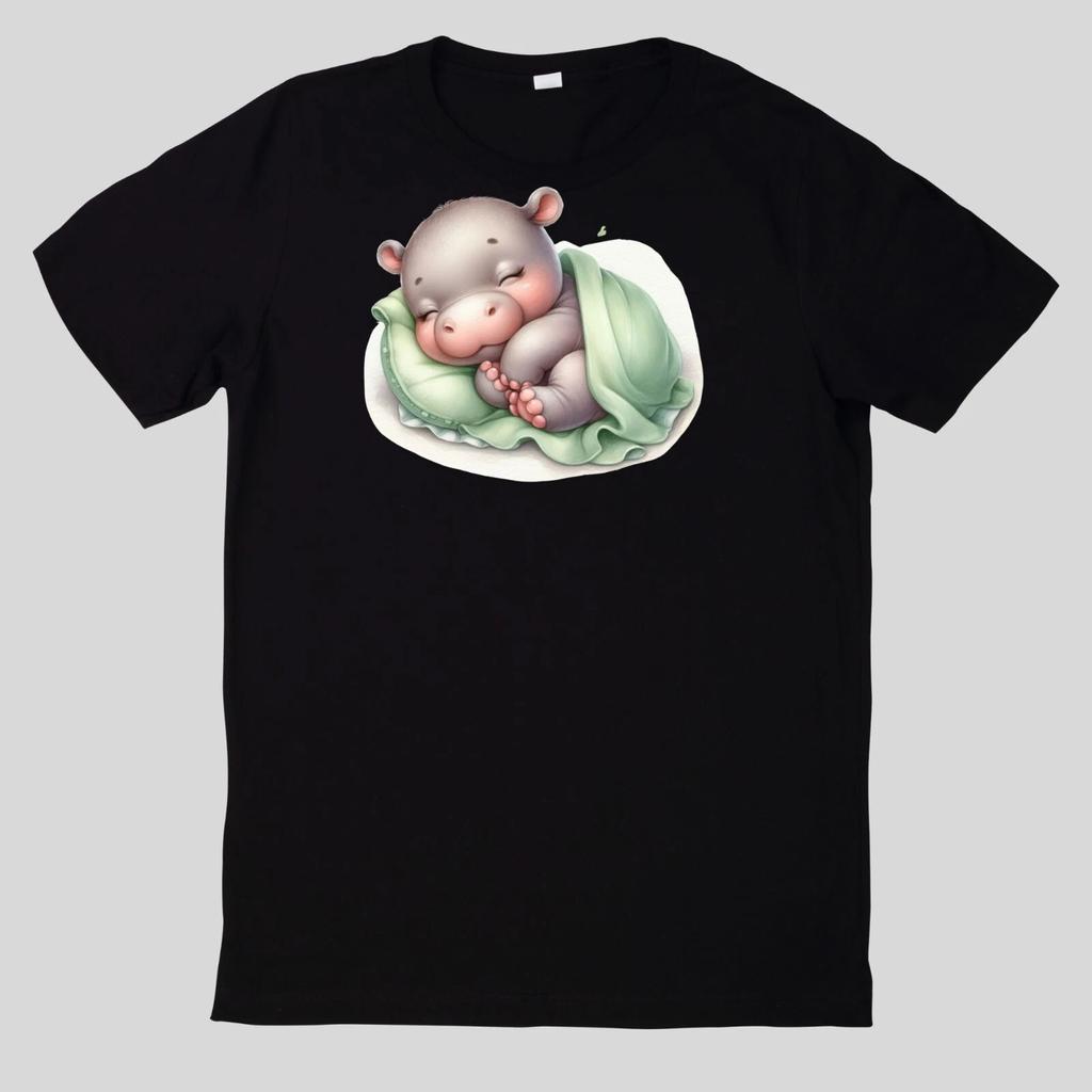 T-Shirt Niedliches Tier Baumwolle Fun Spaß Sprüche Lustig Cartoon