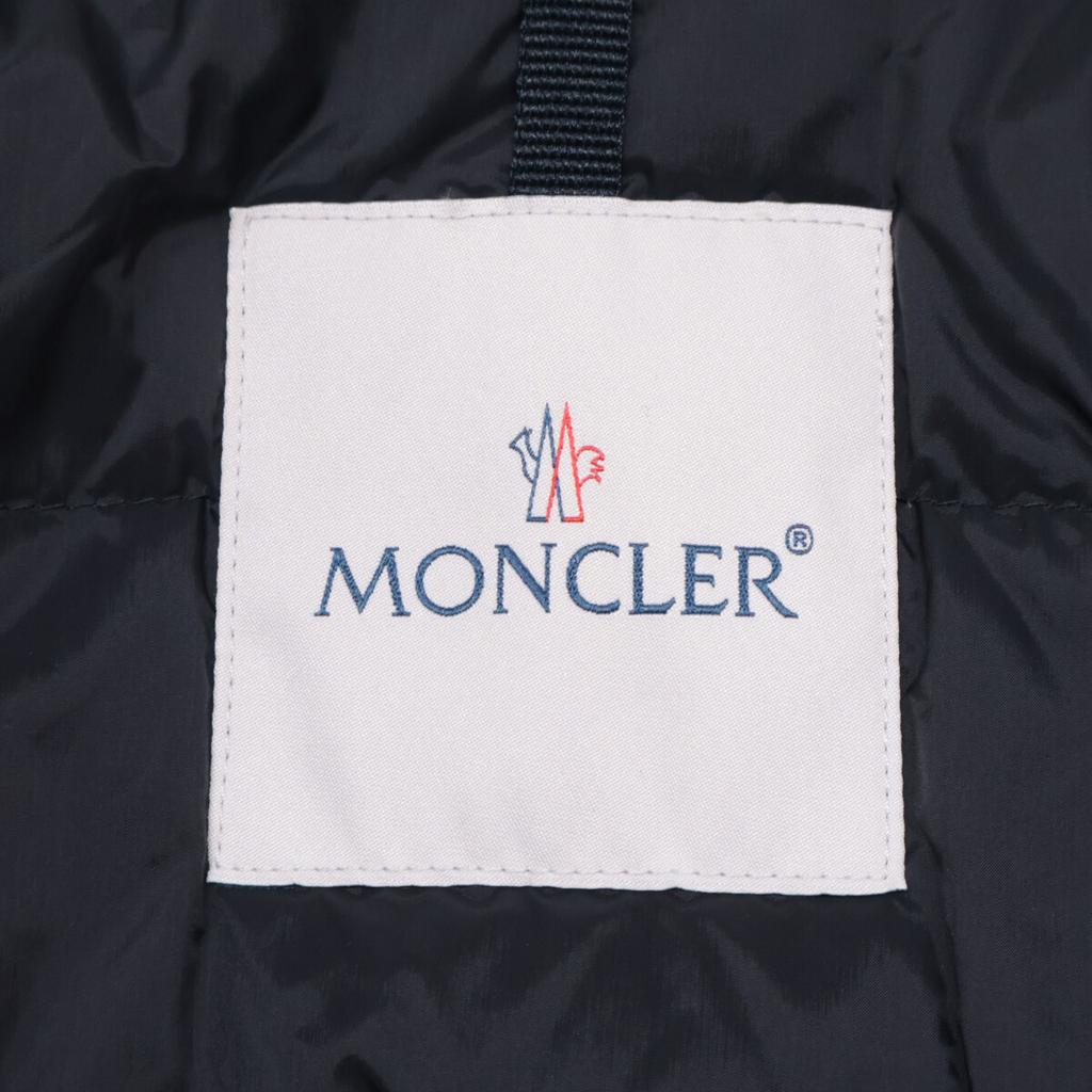 Moncler [Excellent Condition] B20914081680 MASSART Leather/Down Jacket Jacket 2 blackUsed