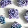Smooth Polished Rocks Natural Grape Agate Crystal Cluster, Mineral Gemstone, Stone Landscaping for Aquarium Terrarium Decor, Unique Gift Collectors