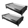 Rolling Under Bed Container Space Saving Easy Pull Out Versatile Underbed Shoe Storage Organizer for Clothes Bedding