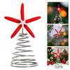 Starfish Tree Topper Christmas Tree Starfish Decoration Starfish Christmas Tree Topper with Metal Spiral for Festive Holiday