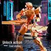 13-Joint Articulated Mecha Figure: 3D Toy Armor for Kids' Creative Assembly