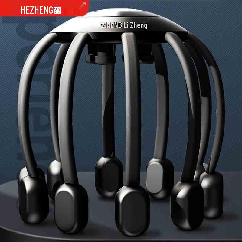 

Hezheng Wireless Portable Octopus Head Massager