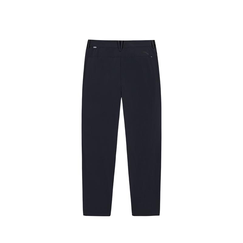 Anta Training Series Solid Color Mid-Rise Soft Comfortable Breathable Versatile Straight-Leg Sports Pants Men Bottoms 152537513S-3
