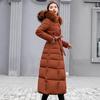 Winter Women Down Coat Cotton Padded Parka Thickened Long Jacket