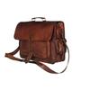 Bag Leather Vintage Laptop Genuine Messenger Men's Briefcase Satchel Shoulder