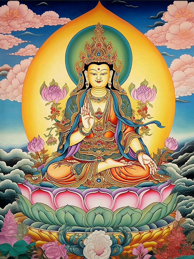 5D Religiöse Kunst Diamant Malerei DIY Buddha Lotus Kreuz Stickerei Volle Quadratische Kreis Mosaik Puzzle Dekoration Handwerk