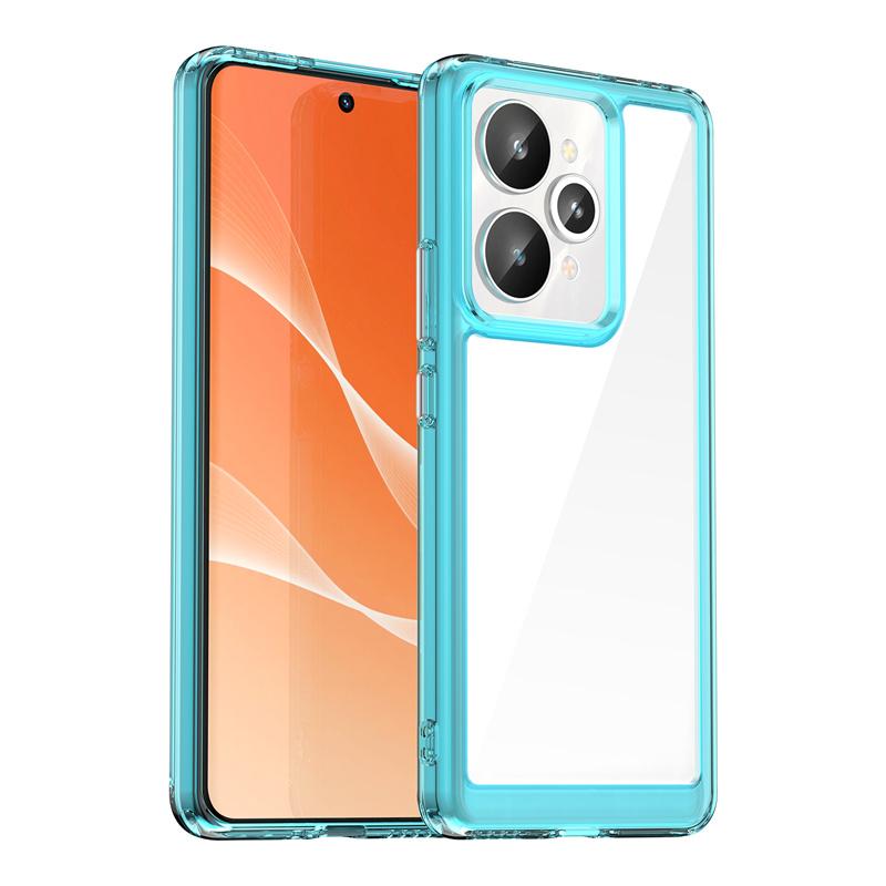 Transparent Colorful TPU Case for Realme 15 Pro 5G Protective Cover Clear Fundas Coque Capa