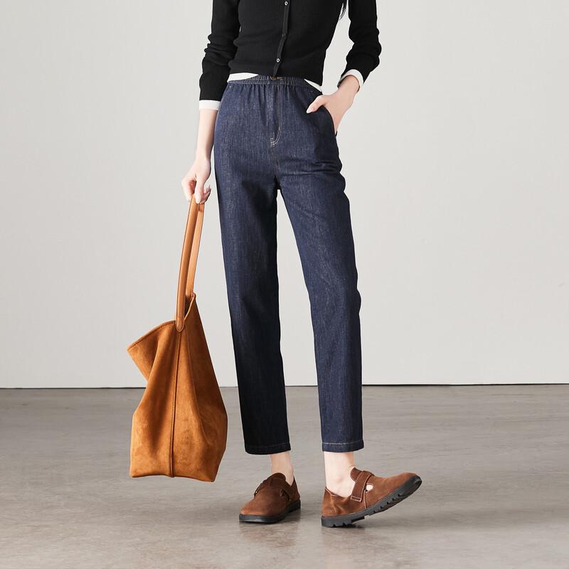 SOFSIL Women's High-Waist Skinny Cropped Jeans