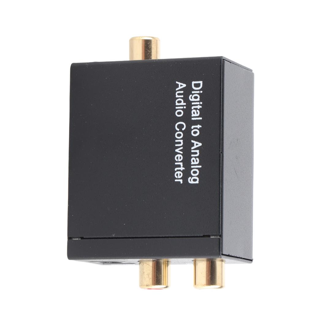 Digital To Analog Sound Converter Digital Coaxial and Optical To Analog Sound Converter for TV Computer