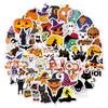 Decorative Decals DIY Pumpkin Stickers Party Decor Halloween Stickers 50pcs/set   Suitcase