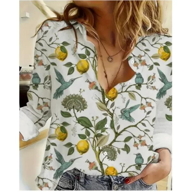 Elegante Damen-Oberteile mit Leopardenmuster Langarmshirt Schwarz Weiß Floral Modisch Persönlichkeit Trendiges Shirt Damen Freizeitstil