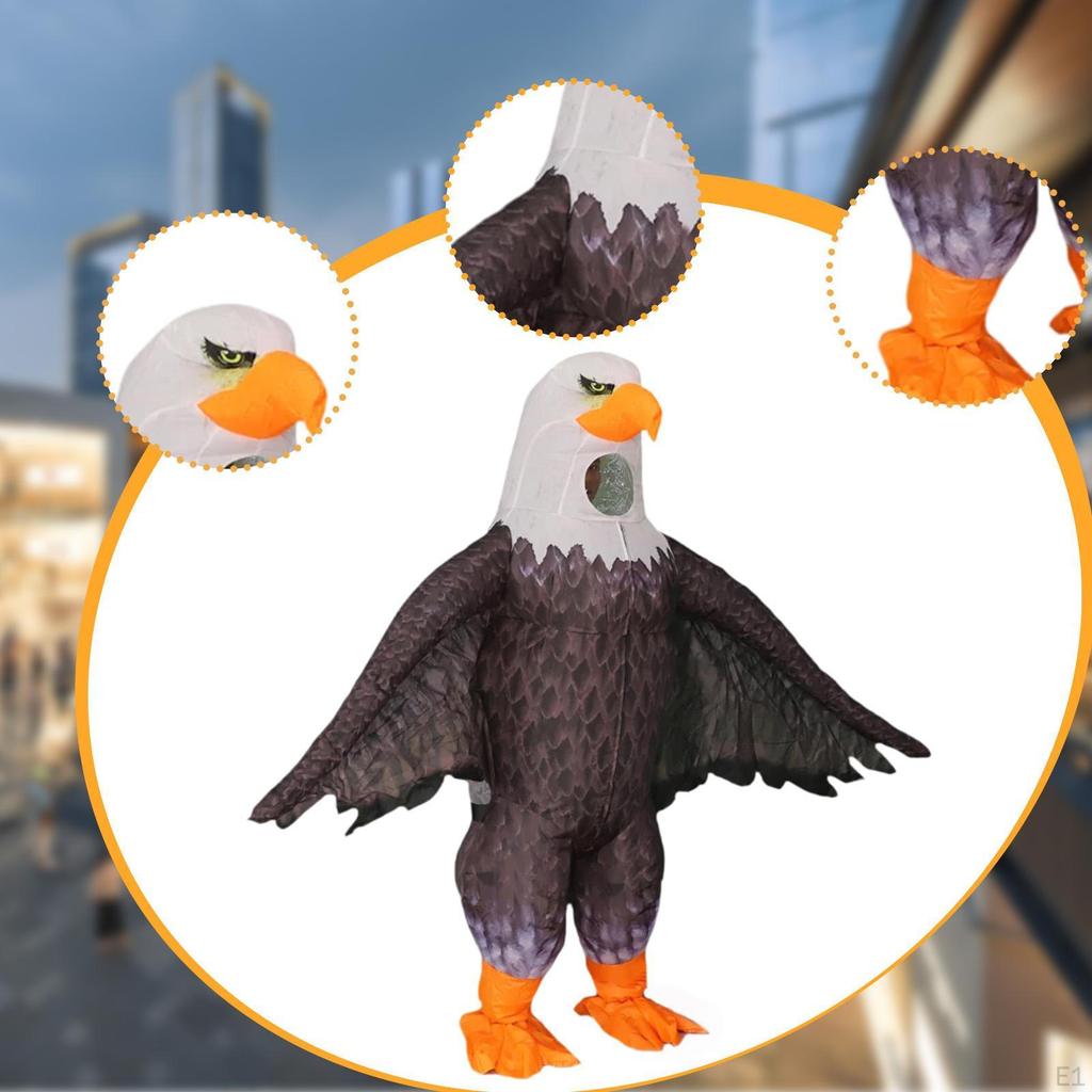 Inflatable Costume Prop Decor Practical for Adults Halloween Festive Parties