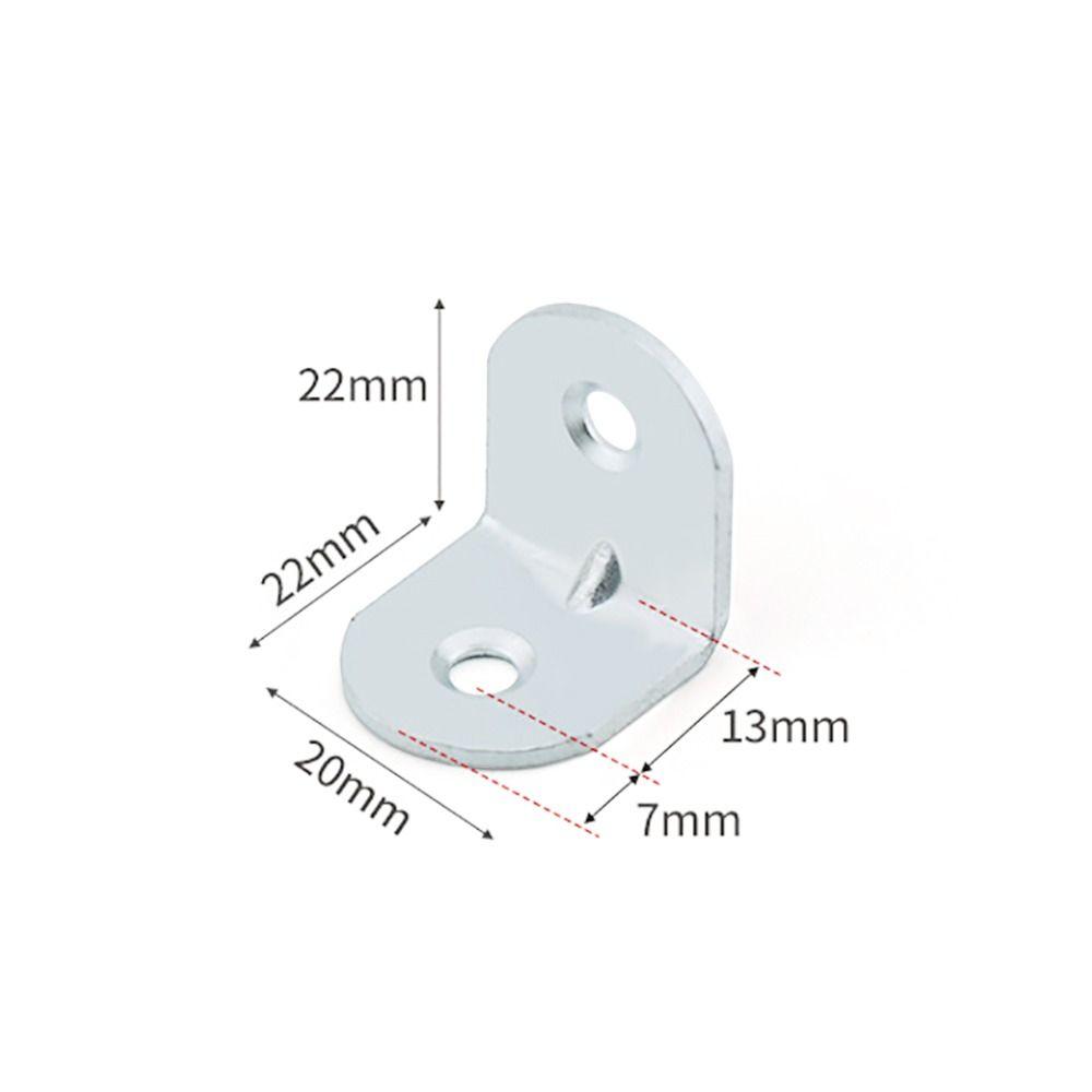 2/4/6/8/10Pcs Furniture Fastener Corner Brace Joint Shelf Support Bracket  Cabinet Screens Wall