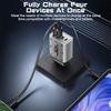 65W USB Charger Type C Quick Charge Mobile Phone Charger Fast Charging Travel Adapter For iPhone 15 16 Samsung Xiaomi 15 Huawei