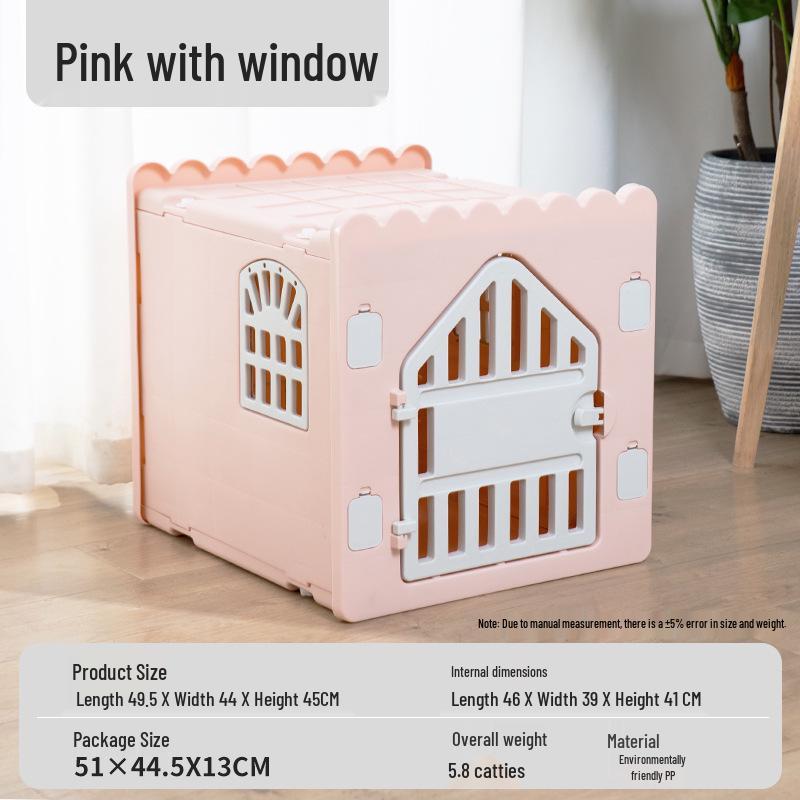 All-Season Cat House: Four-Sided Doors & Windows, Multi-Directional Ventilation, Spacious, Birthing Room, Rainproof, Outdoor Cat Shelter.