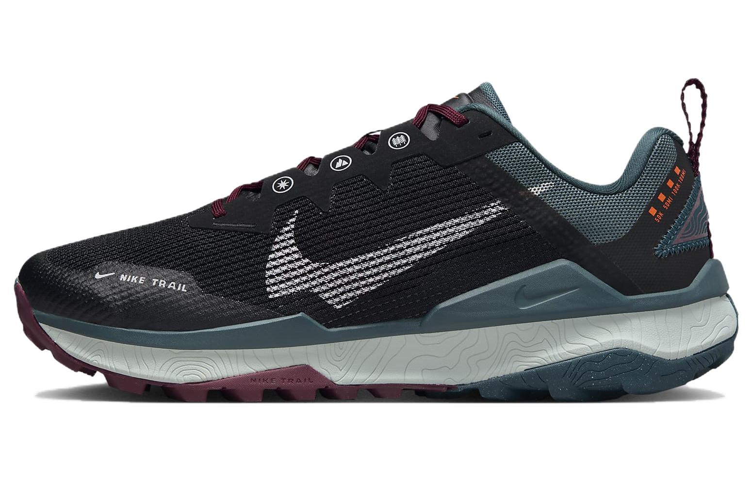 

Nike Wildhorse 8 Black Deep Jungle Night Maroon Sea Glass DR2686-004 41