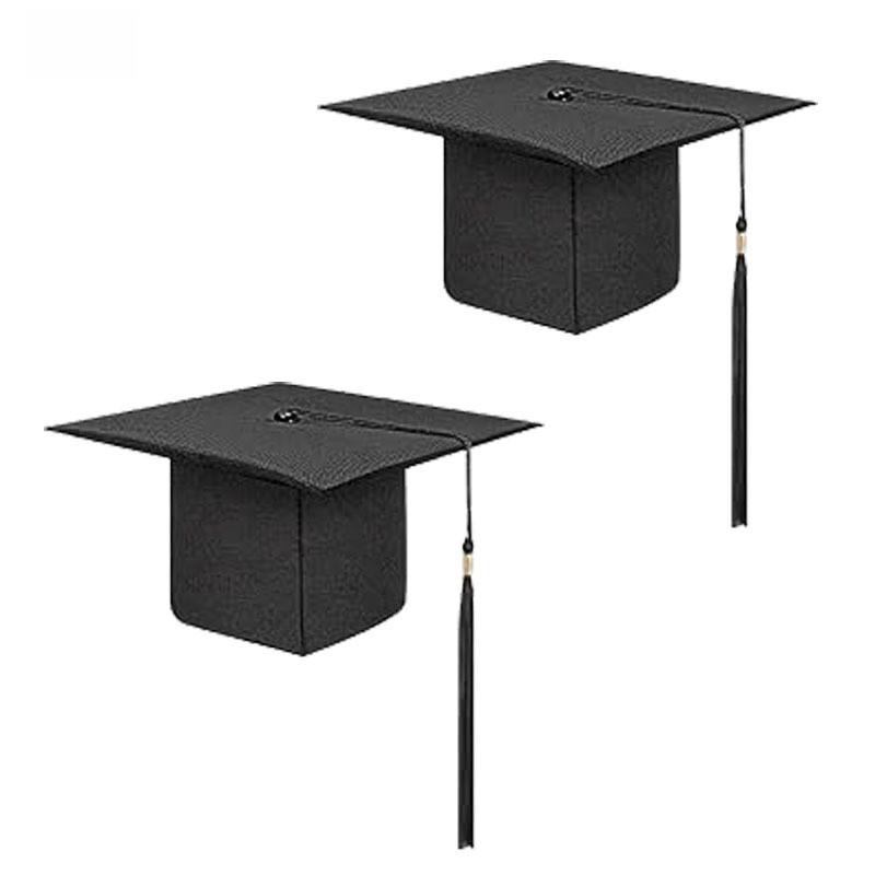 Academic Graduation Cap With Large Brim For College And Graduations University