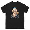 Biking Doodle Dog Bike Cycling T-Shirt