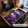 Dragon Theme Custom Mouse Pad Personalized With Name Text Customized Desk Mat For Office Home Decor